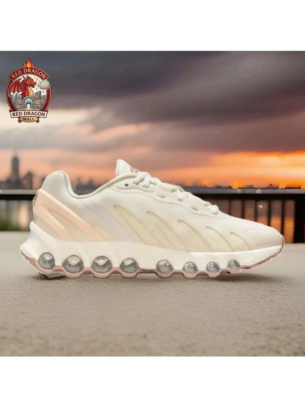 Nike Sneakers Air Max Dn8 Pearl White Pink Shoes IH5084-219 - Women's Size 8.5